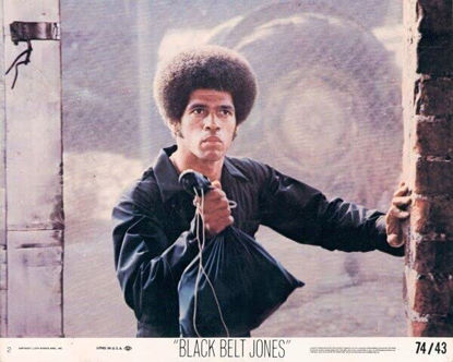 Picture of Jim Kelly in scene from 1974 Black Belt Jones movie 18x24 poster