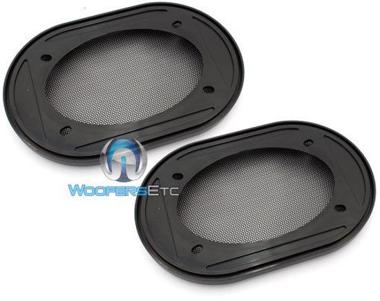 Picture of 4" x 6" Universal Steel Mesh Protective Speaker Grills-Pair