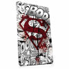 Picture of Skinit Decal Tablet Skin Compatible with iPad 7th-8th Gen (2019-20) - Officially Licensed Warner Bros Superman Comic Logo in Red Design