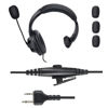 Picture of stdgove Over Ear 2 Pin Headset Boom Mic Headphone Noise Cancelling Earmuff Radio Earpiece for Midland gxt x-tra xtra x Talker gmrs gtx 1000 1000g 1050 gxt1000vp4 t51r lxt600pa(Single Sided)