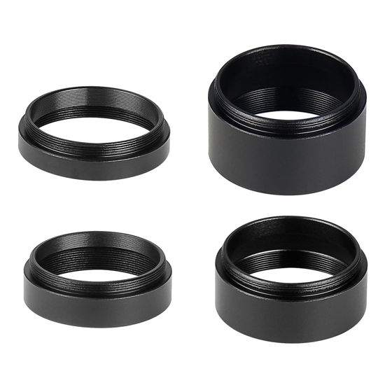 Picture of Celticbird T2 Thread Spacer Ring/Extension Tube Kit - M42x0.75 on Both Sides - Length 7mm 10mm 15mm 20mm