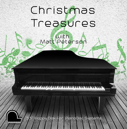 Picture of Christmas Treasures - PianoDisc Compatible Player Piano Music on 3.5" DD 720k Floppy Disk