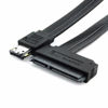 Picture of chenyang Dual Power 12V and 5V eSATAp Power ESATA USB 2.0 Combo to 22Pin SATA Cable for 2.5" 3.5" Hard Disk Drive 50cm