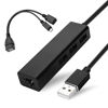 Picture of OTG Cable for Fire TV Stick 4K Lite Max Cube - USB Ethernet Adapter with Hub to add Storage/Keyboard/Bluetooth