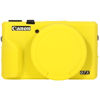 Picture of AEXUTDA Case for Canon Powershot G7X Mark III Digital Camera, G7X Mark iii Camera Silicone Case, Anti-Scratch Slim Fit Soft Skin, G7X Mark 3 Accessories with Detachable Lens Cover - Yellow