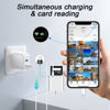 Picture of SD Card Reader for iPhone iPad,Micro SD Card Reader Memory Card Reader Plug and Play Trail Camera SD Card Adapter,Simultaneous Charging and Reading