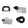 Picture of JJC 2 Types FDA-EP10 Viewfinder Eyecup Eyepiece for Sony A6300 A6100 A6000, 360° Rotatable Oval Design + Original Eyeshade Replacement