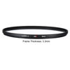 Picture of PATIKIL 82mm Diffusion Filter, Diffusion Camera Filter Black Pro Mist Filter Soft Focus Lens Filter Fog Effect for 82mm Camera Lens Photography Video