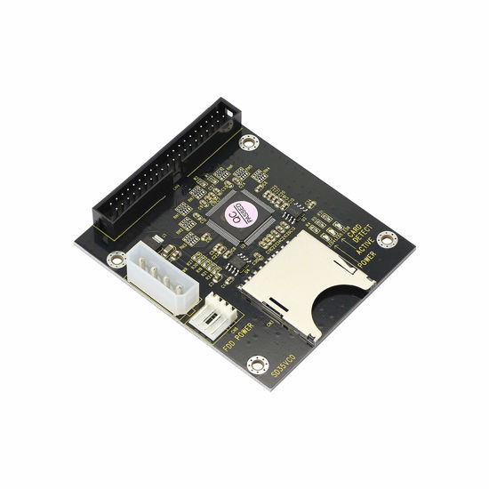 Picture of GINTOOYUN SD SDHC SDXC MMC to 3.5" 40Pin Male IDE Adapter Card SD Memory Card to IDE Hard Disk Drive Adapter