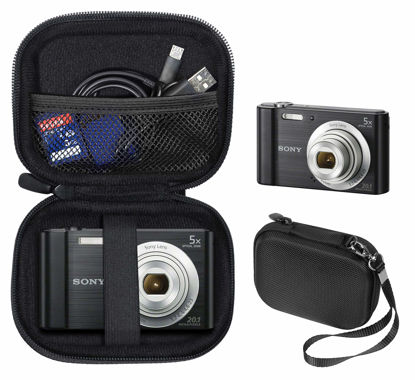 Picture of WGear Digital Camera Case for CAMKORY, Fulealfly, Lecran, Sony W800/S, DSCW830; Canon PowerShot ELPH360 HS/ 360/350 HS/350/310/190/180; Kodak PIXPRO Friendly Zoom FZ43, FZ53-BL; Nikon COOLPIX L32