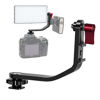 Picture of Aluminium Alloy Camera L-Bracket with Universal Hot Shoe and1/4 Screw ,Cold Shoe Mount for Monitor LED Video Light,Microphone,Monitor,Flash ect