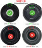 Picture of [4Pack] Rear Lens Cap Cover Compatible with All Canon EOS EF EF-S Camera Lens,EOS Rebel T7 T6 T5 90D 80D 77D 70D 60D 5Ds 1DX 5D 7D / 6D Mark II III 200D Rebel SL3 SL2 T8i T7i T6i T6S T4i T5i T5 T3