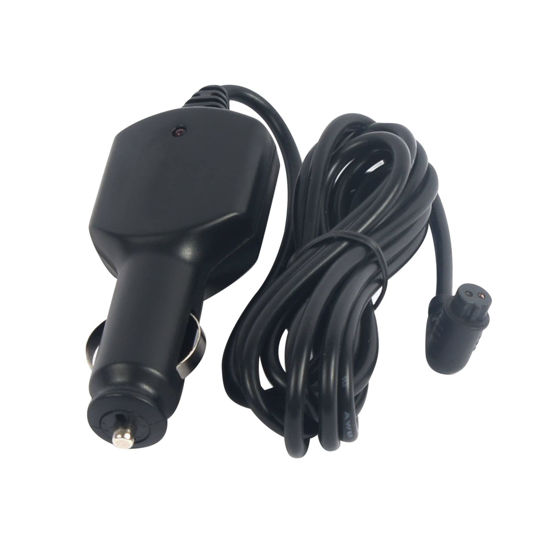 Picture of 12V/24V Car Charger Fast Charge Dual Port for Garmin GPS Rino 610 650 655t, Plug and Play