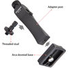 Picture of Binocular Tripod Adapter,1/4 inch Threaded Mounting Stud,Detachable Dovetail Plate,Compatiable with ARCA/RRS Clamp,Tripod Qucik Release,Drop-Proof Design