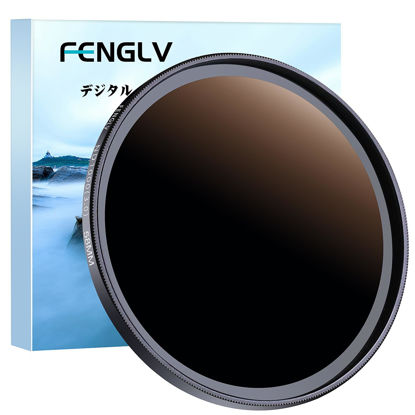 Picture of 72mm ND1000 Filter ND Filter 10 Stops Neutral Density Filter, Double-Sided 30-Layer Coating, Water Repellent, Scratch Resistant, Ultra Slim Black Matte Aluminum Alloy Frame for Long Exposure