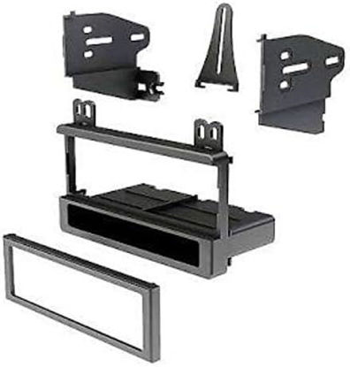 Picture of Single DIN Car Stereo Install Dash Mount Kit Made for Ford: 2001-2004 Mustang, 1995-2011 Ranger, 2000-2005 Excursion, 1999-2003 Windstar