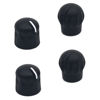 Picture of Kymate Radio Knobs Replacement Volume Control and Channel Knob for Motorola XTS3000 XTS5000 radios Without Insert Retainer 2Pair