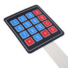 Picture of Teyleten Robot 4 x 4 Matrix Array Membrane Switch Keypad Keyboard 16 Key Matrix Array Membrane Switch Keypad Keyboard 4 x 4 Keypad Keyboard 16 Keypad Keyboard for Arduino 5PCS