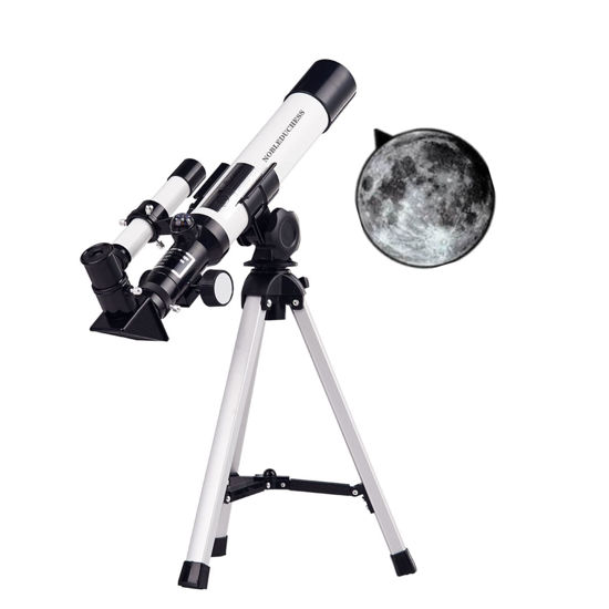 Picture of Astronomical Telescope for Kids- Professional Stargazing HD Refractor 400mm Focal Length, High Magnification Astronomical Telescope to Observe Deep Space for Kids Beginners