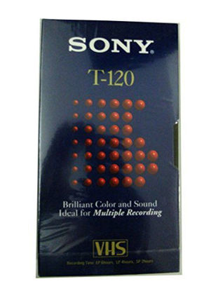 Picture of SONY ES T-120 Dynamicron Blank VHS Tape