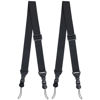 Picture of GROLEOA [2 Pack] Replacement Shoulder Strap Universal Adjustable Shoulder Strap for Laptop iPad Tablet Phone Case Messenger Camera Luggage Duffel Bag, Nylon Neck Strap 32"-61", Black