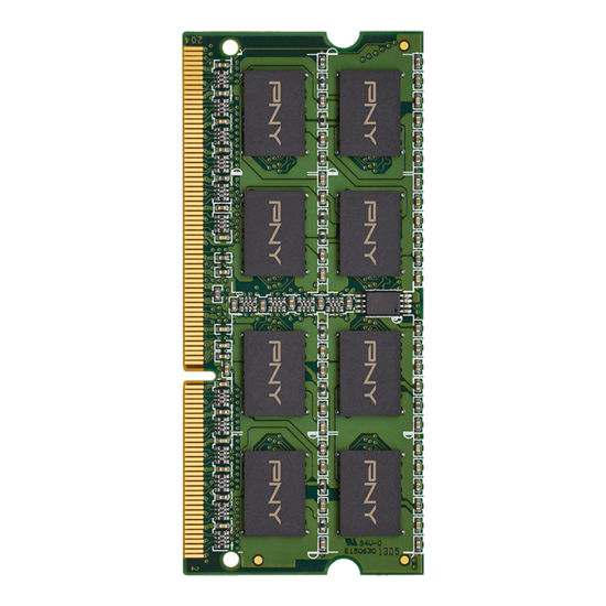 Picture of PNY Performance 8GB DDR3 1600MHz (PC3-12800) CL11 1.35V Notebook/Laptop (SODIMM) Memory - MN8GSD31600LV