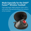 Picture of Kensington Orbit® Fusion ™ Wireless Trackball Hard Case (K97500WW),Black