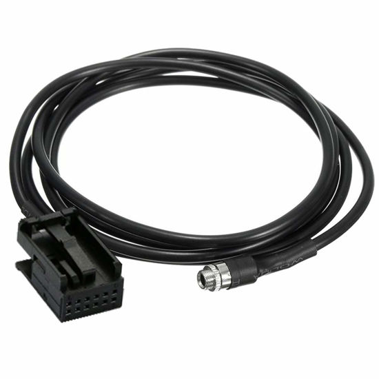 Picture of CHELINK in Car Female 3.5mm AUX Input Audio Adapter Cable for B-M-W E39 E53 X5 X5M Z4 E83 E85 E86 X3 Mini Cooper