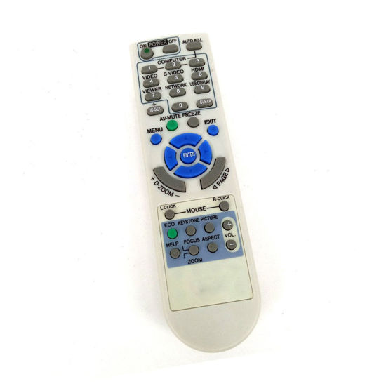 Picture of Replacement Projector Remote Control for NEC LT380 LT375+ NP310 NP400 NP400C NP54+ NP60+ NP-M322W NP-M322X