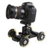 Picture of Sevenoak SK-DW03 Scaled Video Table Dolly with Rubberized Skate Wheels - Compatible with DSLR and Mirrorless Cameras