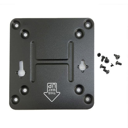 Picture of GinTai for Intel NUC Vesa Adapter Mount Bracket to Attach NUC Mini PC Computer to The Back of a Monitor Mounting Plate Not Skull or Hades(with 8pcs Screws) Intel NUC 4 5 6 7 8 10 11 General Purpose