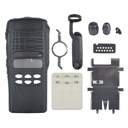 Picture of VBLL Limited Keypad Replacement Repair Case Housing Cover for HT1250 Radio (Black)