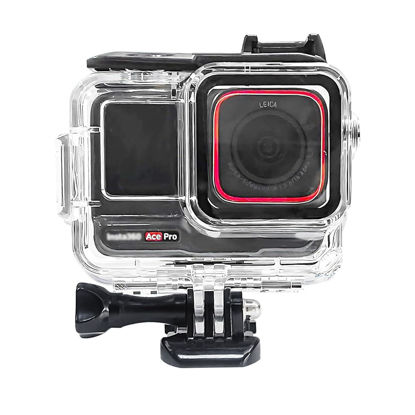 Picture of FitStill 60M/196FT Underwater Waterproof Diving Housing Compatible for Insta 360 Ace Pro,Protective Cover Shell with Accessories for Ace Pro Action Camera