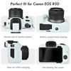 Picture of Rieibi EOS R50 Case, Soft Silicone Protective Case for Canon EOS R50 EOSR50 Camera, Lightweight EOS R50 Camera Case - Light Green