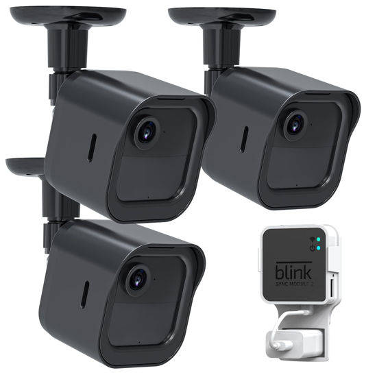 Picture of 3Pack Blink Outdoo 4 Camera Mount Bracket,Compatible with Blink Outdoor 4 Camera and Blink Outdoor 4 Battery Extension Pack,Blink Outdoor 4 (4th Gen) Accessories