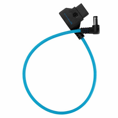 Picture of KONDOR BLUE 15 Inch D-Tap to DC Right Angle Straight Cable