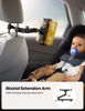 Picture of Lamicall Car Headrest Tablet Holder - [3 in 1 Extension Arm] Adjustable Tablet Car Mount for Back Seat, Road Trip Essentials for Kids, for 4.7-11" Tablet Like iPad Pro, Air, Mini, Galaxy, Fire, Black