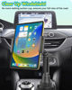 Picture of SkyTitan Cup Holder Tablet Mount 2-in-1 for iPhone iPad Holder for Car Adjustable Height for 5-11 Inch Tablets iPad Pro Air Mini Samsung Z Fold Series