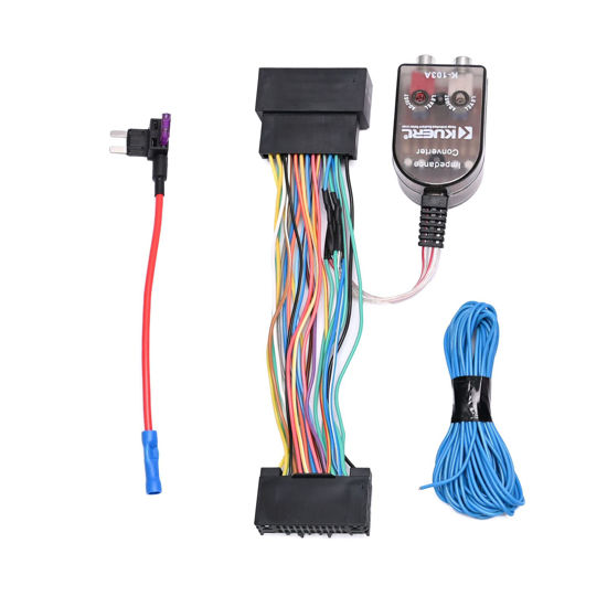 Picture of Factory Radio Add a Subwoofer Amplifier Wire Harness Compatible with Ford 2011-2018