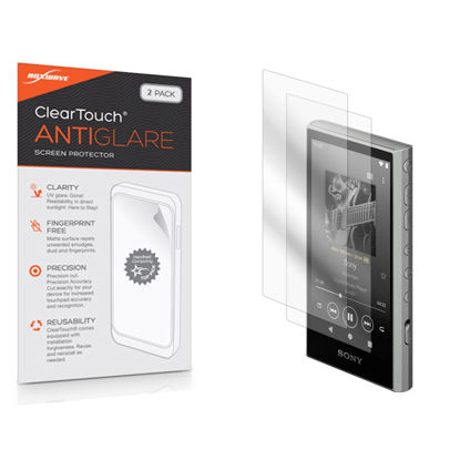 Picture of BoxWave Screen Protector Compatible with Sony Walkman (NW-A306) - ClearTouch Anti-Glare (2-Pack), Anti-Fingerprint Matte Film Skin