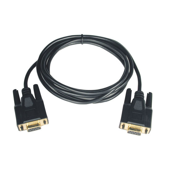 Picture of Tripp Lite Null Modem Serial RS232 Cable (DB9 F/F) 6-ft. (P450-006)