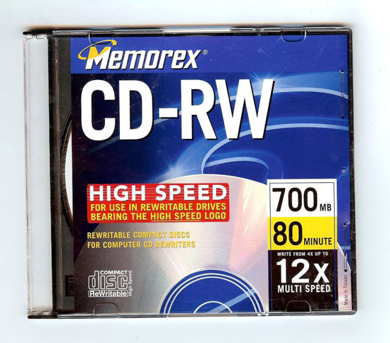 Picture of MEMOREX CD-RW 700 MB 12x Single CD (Media)