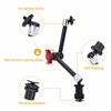 Picture of UTEBIT 11 inch Magic Arm, Camera Mount Articulating Friction Arms with Super Crab Clamp for DSLR Camera Rig, Flash Light, LED Lights, LCD Monitor