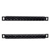 Picture of GeeekPi DeskPi Rackmate Accessories Network Patch Panel 12 Port CAT6 10inch 0.5U