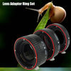 Picture of Bindpo Auto Focus Macro Extension Tube Set,13mm + 21mm + 31mm Metal Autofocus EF Macro Extension Tube Set,Macro Extension Tube Set for EF Mount