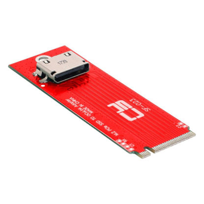 Picture of Chenyang PCI-E 3.0 M.2 M-Key Host to Oculink SFF-8612 SFF-8611 Adapter 2260mm 2280mm for PCIe Nvme SSD