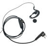 Picture of stdgove 2 Pin Earpiece M1 Ear Piece Headset with Ptt Mic for Motorola cp100 cls1410 gp300 cp200d bpr40 cls 1110 1410 cp185 dlr1060 rdm2070d dlr1020 rmu2040 rdu4100 dtr700(G Shape)