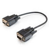 Picture of C2G 52030 DB9 M/F Serial RS232 Extension Cable, Black (6 Feet, 1.82 Meters)