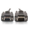 Picture of C2G 52030 DB9 M/F Serial RS232 Extension Cable, Black (6 Feet, 1.82 Meters)