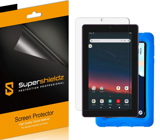 Picture of Supershieldz (3 Pack) Designed for Onn 7 inch Tablet Gen 3 (2022) / Onn 7 inch Kids Tablet (2022 Model) Screen Protector, High Definition Clear Shield (PET)